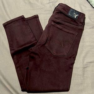 American Eagle Hi-Rise Jegging - Plum